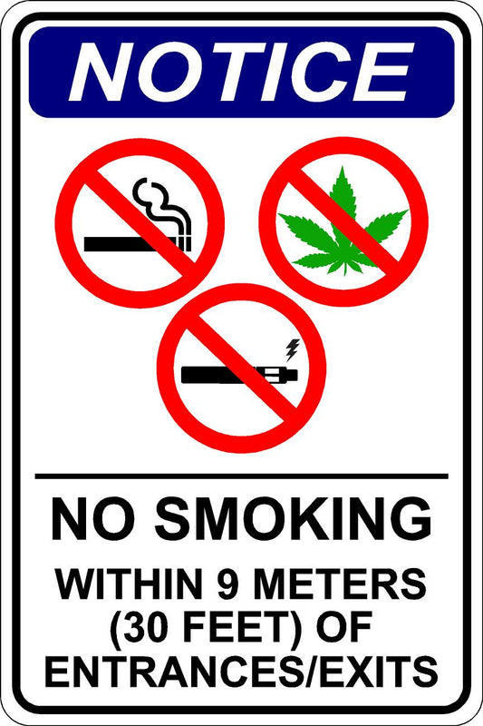 No Smoking – Entrance