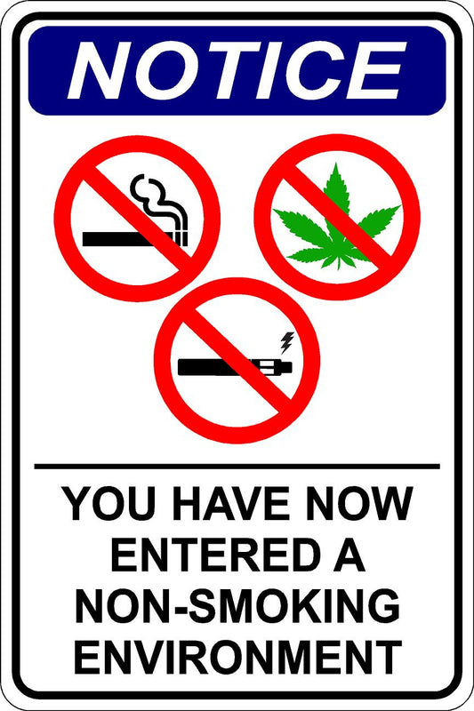 No Smoking – Entered