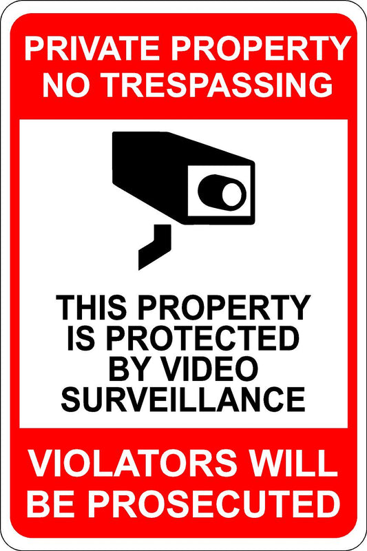 Surveillance Sign