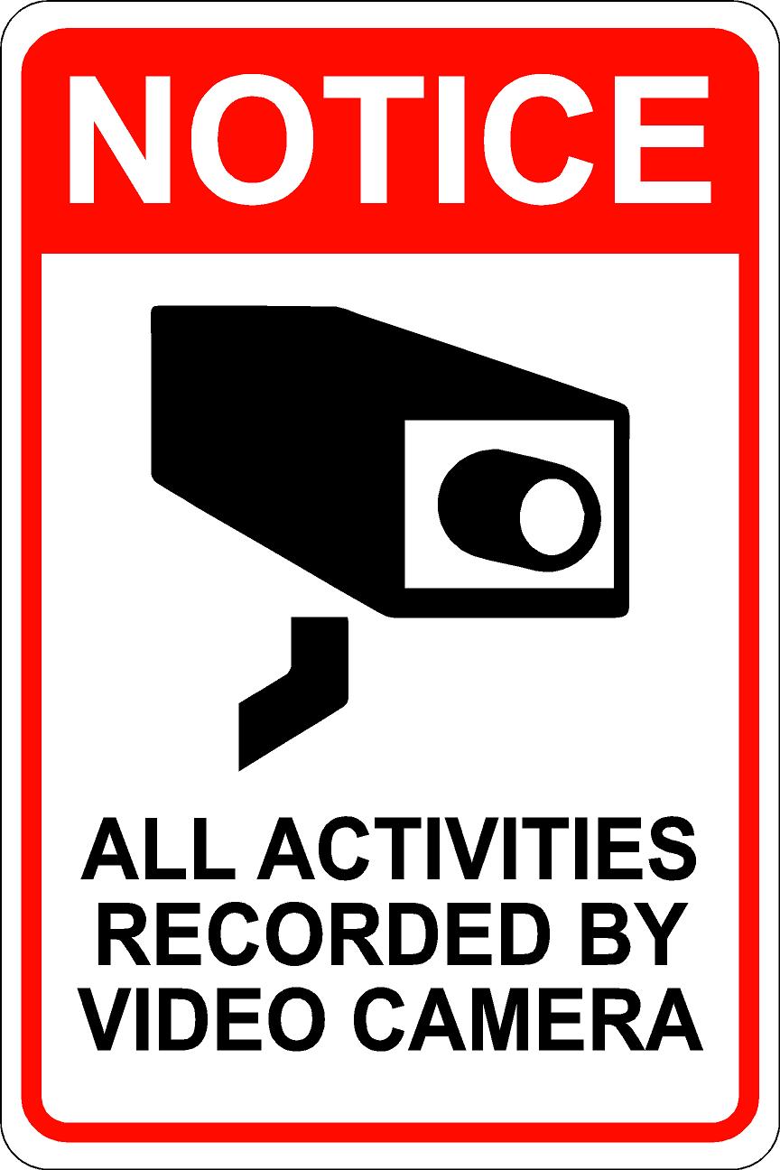 Surveillance Sign