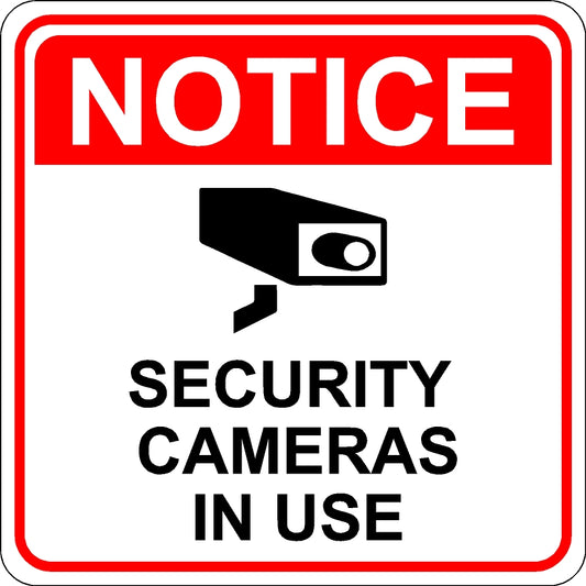 Security Sign