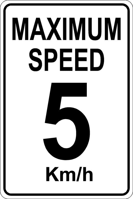 5kmh Maximum Speed