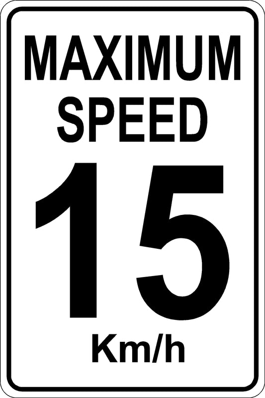 15kmh Maximum Speed