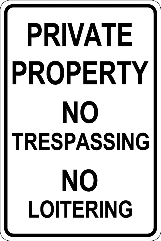 No Trespassing